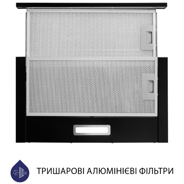 Фото - Вытяжка встраиваемая Minola HTL 614 BL LED