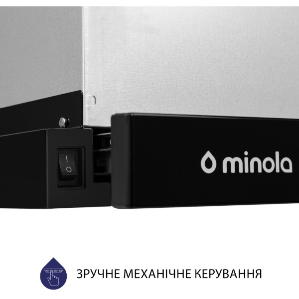 Фото - Вытяжка встраиваемая Minola HTL 614 BL LED