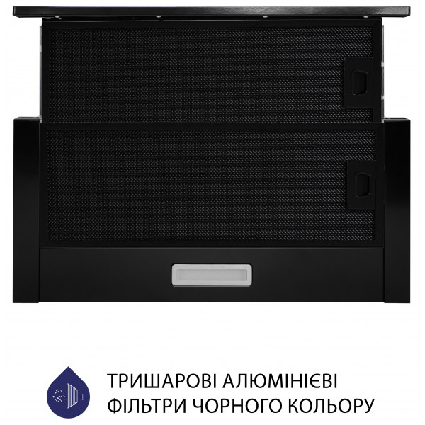 Фото - Витяжка вбудована Minola HTL 5614 BLF 1000 LED