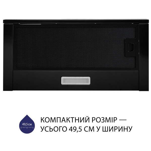 Фото - Витяжка вбудована Minola HTL 5614 BLF 1000 LED