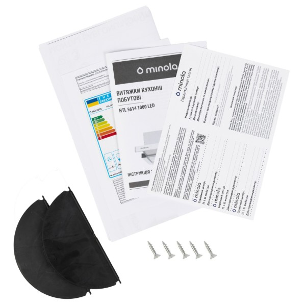 Фото - Вытяжка встраиваемая Minola HTL 5614 WH 1000 LED