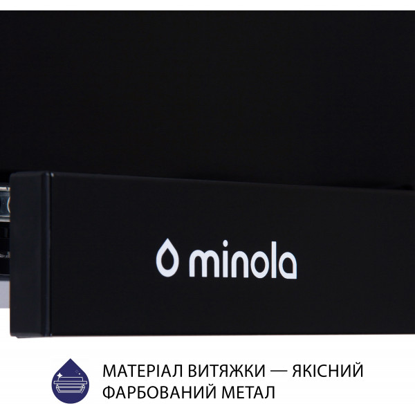 Фото - Витяжка вбудована Minola HTL 6614 BLF 1000 LED