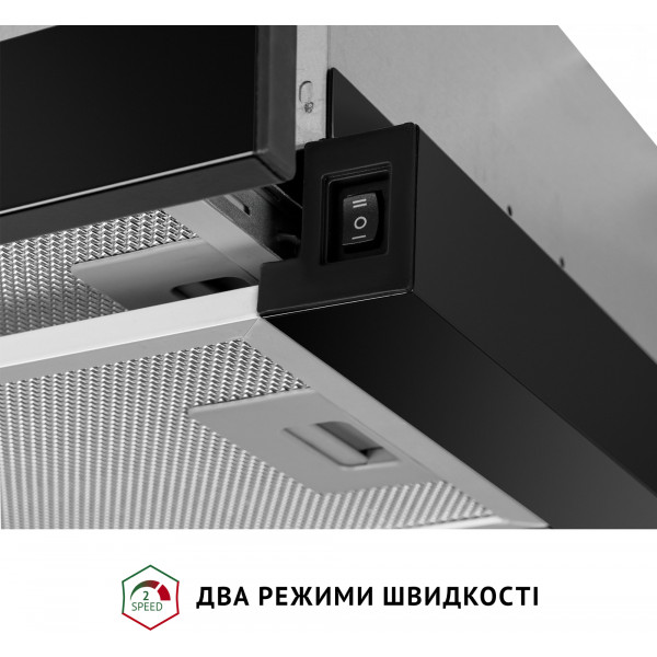 Фото - Вытяжка встраиваемая Perfelli TL 502 BL LED