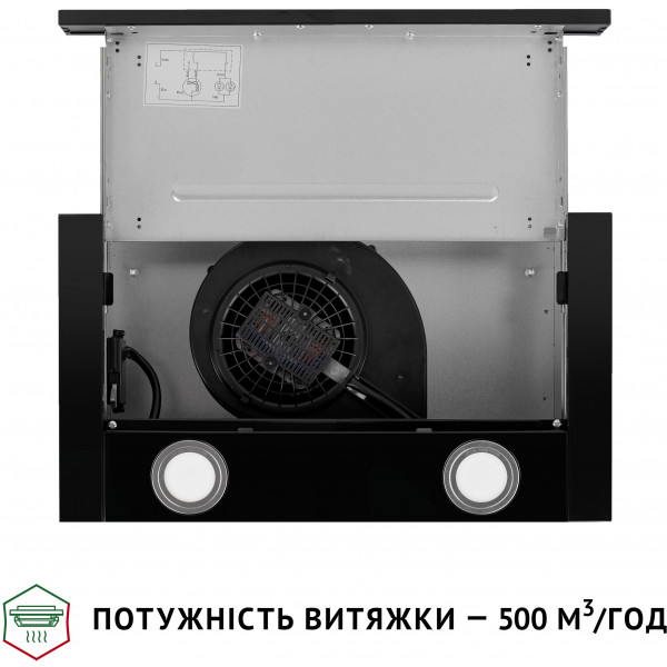 Фото - Вытяжка встраиваемая Perfelli TL 502 BL LED