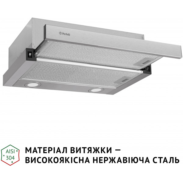 Фото - Вытяжка встраиваемая Perfelli TL 502 I LED