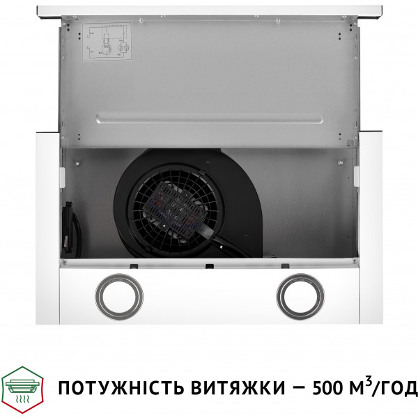 Фото - Вытяжка встраиваемая Perfelli TL 502 WH LED