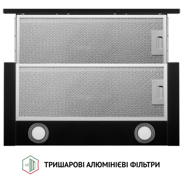 Фото - Витяжка вбудована Perfelli TL 6212 BL 700 LED