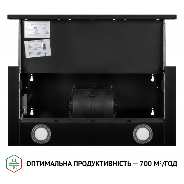 Фото - Витяжка вбудована Perfelli TL 6212 BL 700 LED