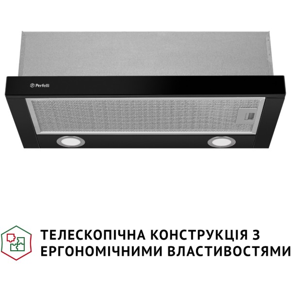 Фото - Вытяжка встраиваемая Perfelli TL 6622 BL 1000 LED
