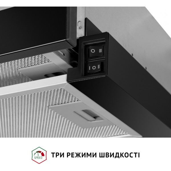 Фото - Вытяжка встраиваемая Perfelli TL 6622 BL 1000 LED