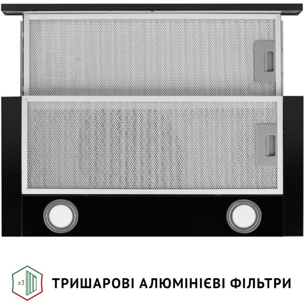Фото - Вытяжка встраиваемая Perfelli TL 6622 BL 1000 LED
