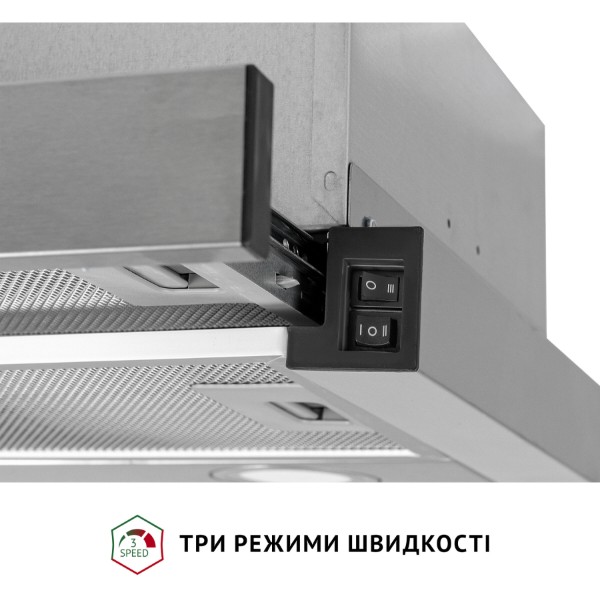 Фото - Витяжка вбудована Perfelli TL 6622 I 1000 LED