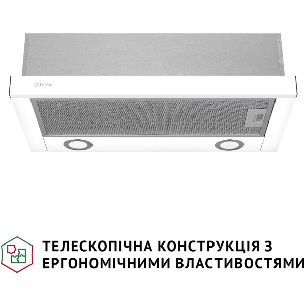 Фото - Вытяжка встраиваемая Perfelli TL 6622 WH 1000 LED