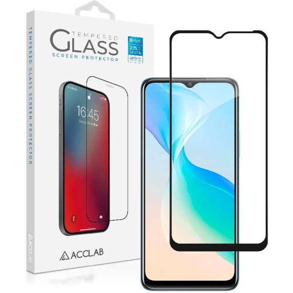 Фото - Захисне скло для смартфону ACCLAB Full Glue for VIVO Y33S Black (1283126526879)