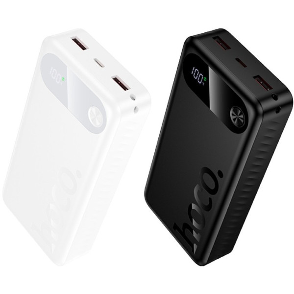 Фото - Батарея мобильная HOCO J154A Victorious 22.5W + PD20W 20000 mAh White (715103)