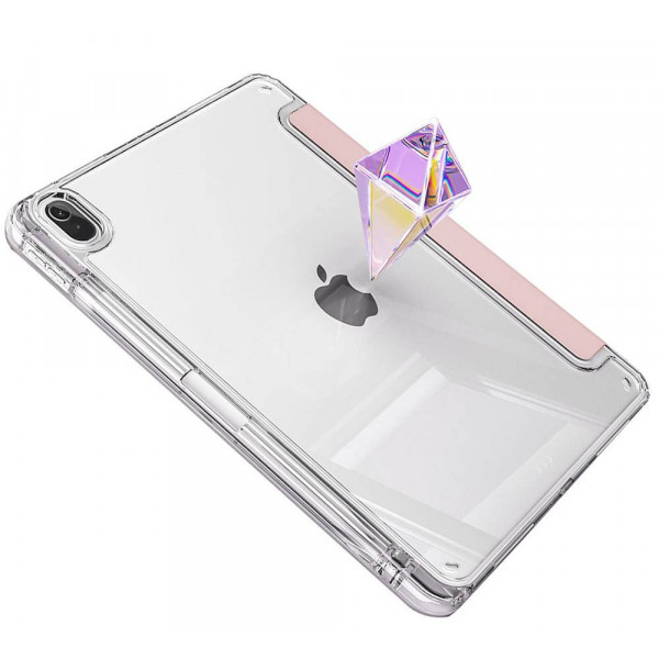 Фото - Чехол для планшета BeCover Ultra Slim Origami Transparent с креплением Apple iPad Air 11" M2/M3 (2024/2025) Pink (711391)
