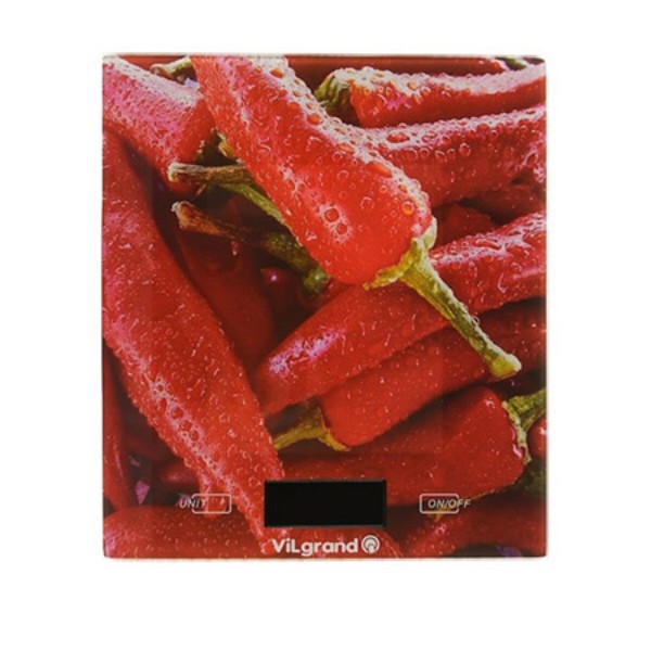Фото - Весы кухонные ViLgrand VKS-525 Peppers Фото - Весы кухонные ViLgrand VKS-525 Peppers