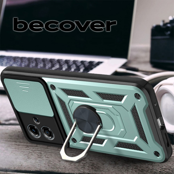 Фото - Чохол для смартфону BeCover Military for Motorola Moto G14 Dark Green (709962)