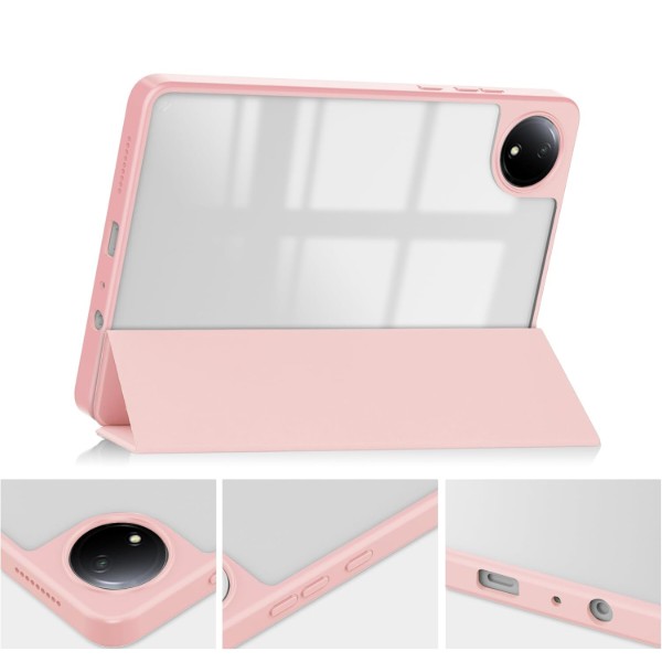 Фото - Чохол для планшета BeCover Soft Edge TPU з кріпленням для стілусу for Xiaomi Redmi Pad SE 8.7'' Pink (712570)