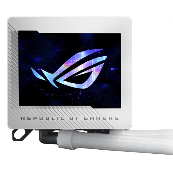 Фото - Водяная система охлаждения Asus ROG Ryujin III 240 ARGB White Edition (90RC00K2-M0UAY0)