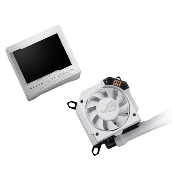 Фото - Водяная система охлаждения Asus ROG Ryujin III 240 ARGB White Edition (90RC00K2-M0UAY0)