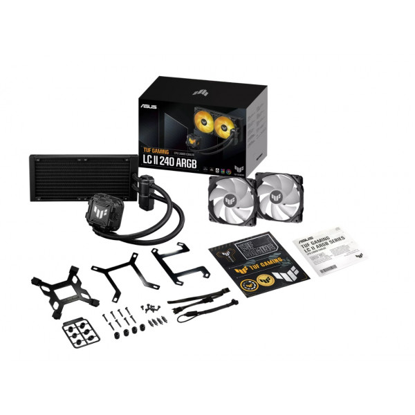 Фото - Водяна система охолодження Asus TUF GAMING LC II 240 ARGB (90RC00U1-M0UAY0)
