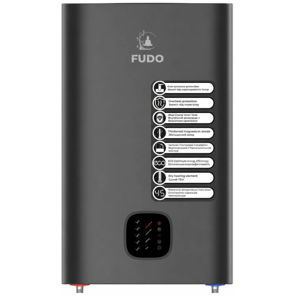 Фото - Водонагрівач FUDO серії Galaxy FDGB-30L (black)
