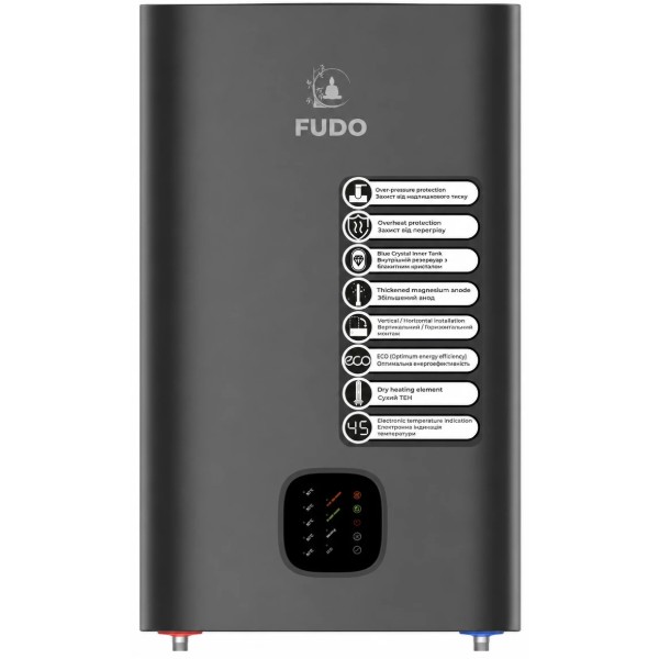 Фото - Водонагрівач FUDO серії Galaxy FDGB-80L (black)