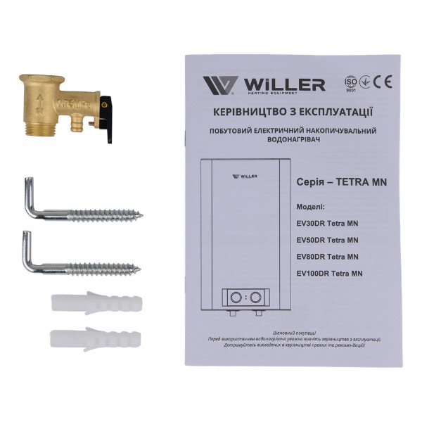 Фото - Водонагреватель Willer EV80DR Tetra MN