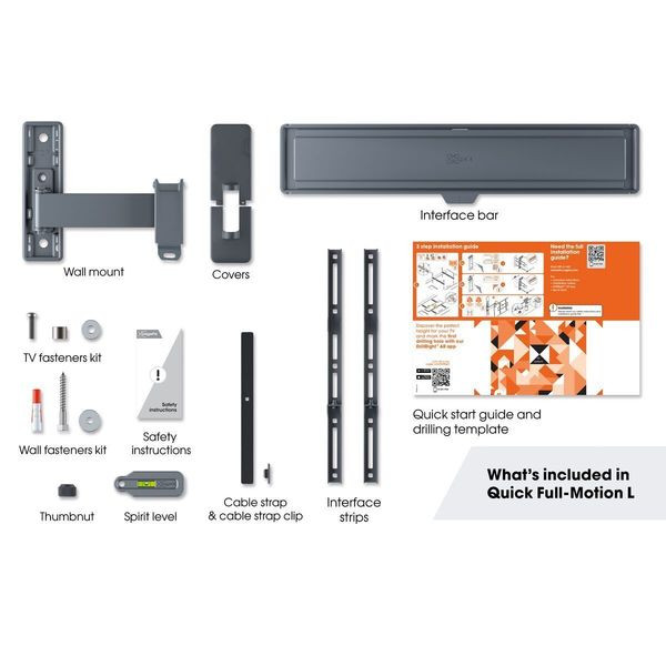 Фото - Крепление для телевизора Vogels TVM 1623 Black