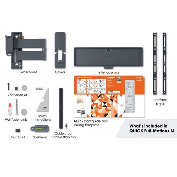 Фото - Кріплення для телевізора Vogels TVM 1443 Black