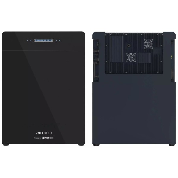 Фото - Система хранения энергии Voltdeer by Pylontech SR5000 (1ф., 2400 Вт, 5120 Вт/час, 2хMPPT)
