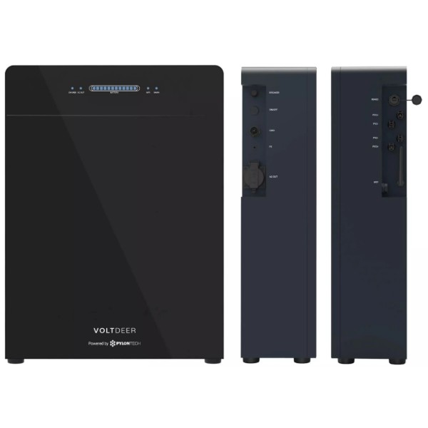 Фото - Система хранения энергии Voltdeer by Pylontech SR5000 (1ф., 2400 Вт, 5120 Вт/час, 2хMPPT)