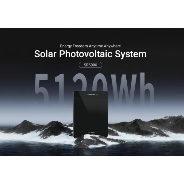 Фото - Система хранения энергии Voltdeer by Pylontech SR5000 (1ф., 2400 Вт, 5120 Вт/час, 2хMPPT)
