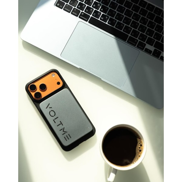 Фото - Батарея мобильная Voltme Hypercore Air 5K A05W Wireless Power Bank 5 000mAh Dark Grey (B3055)