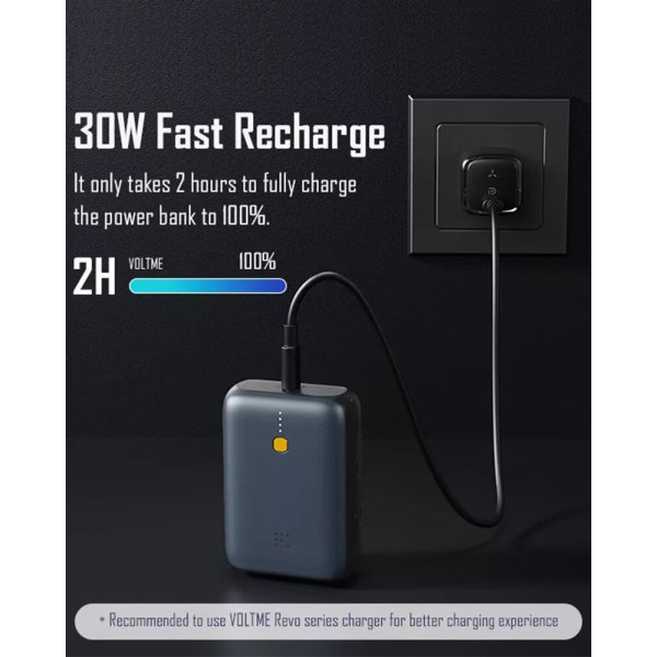 Фото - Батарея мобільна Voltme Hypercore Pro10 000mAh Deep Blue (B3025)