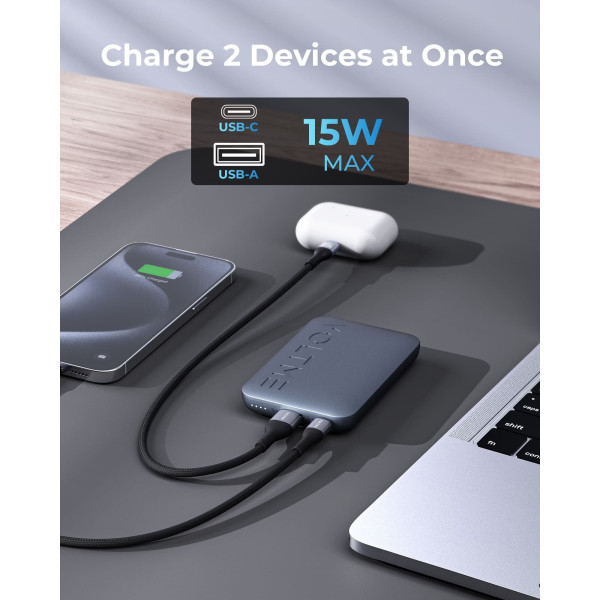 Фото - Батарея мобільна Voltme V-Power Combo Kit Hypercore 10 000mAh +Vola 1.2m Cable (B3015)