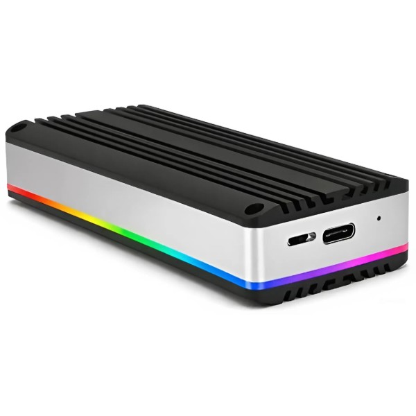 Фото - Зовнішня кишеня Voltronic NVME Type-C, Silver (YT-USB3.2M.2 ZZUC) Фото - Зовнішня кишеня Voltronic NVME Type-C, Silver (YT-USB3.2M.2 ZZUC)