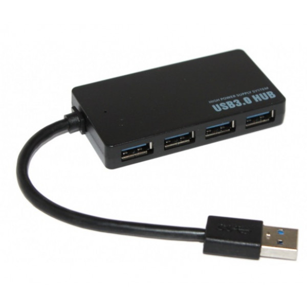 Фото - Хаб USB Voltronic USB3.0 4хUSB3.0 Black (YT-3HF4/2TB/08645)