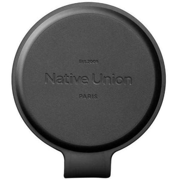 Фото - Беспроводное зарядное устройство Native Union Voyage 2-in-1 Qi2 Wireless Charger Black (VOY-2IN1-WL-BLK)