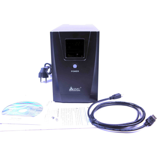 Фото - Источник бесперебойного питания SVC 1500VA (VP-1500-LCD)