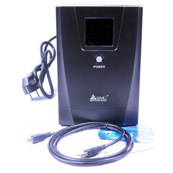 Фото - Джерело безперебійного живлення SVC 3000VA (VP-3000-LCD)