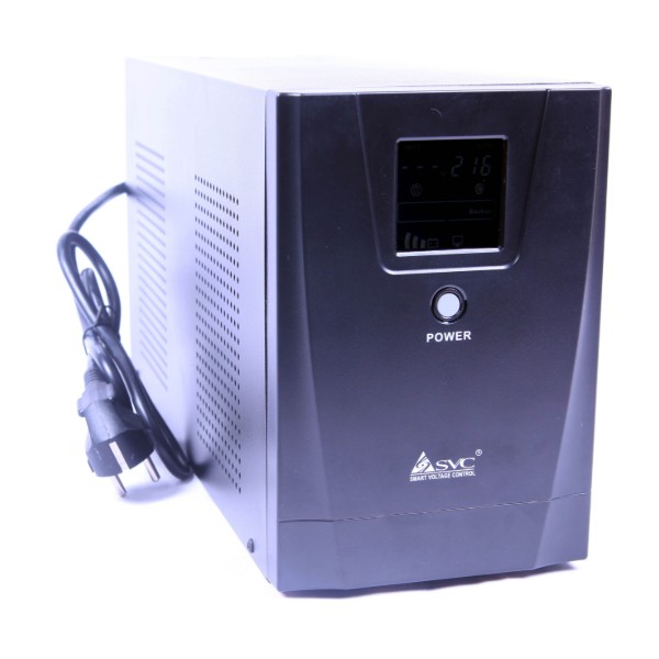 Фото - Джерело безперебійного живлення SVC 3000VA (VP-3000-LCD)