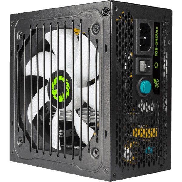 Фото - Блок питания для ПК Gamemax ATX 600W,RGB,box, APFC, 12см,80+ (VP-600-RGB)
