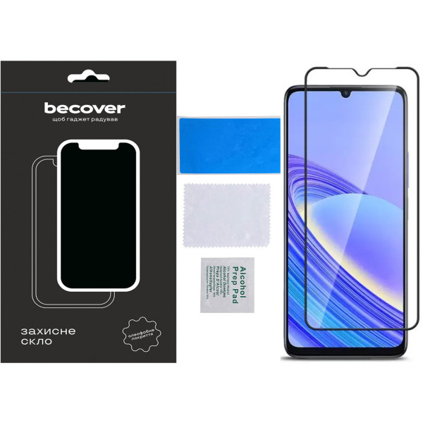 Фото - Захисне скло для смартфону BeCover for TCL 40 SE (T610K2) Black (711380)