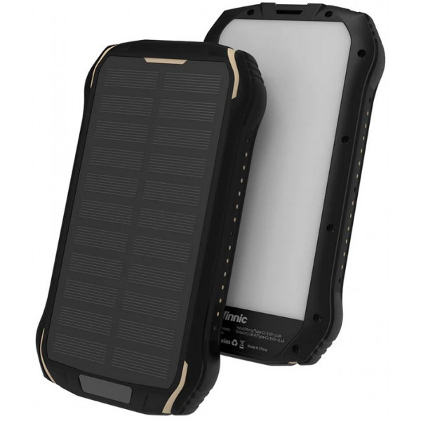 Фото - Батарея мобильная Vinnic SACA PEAK Solar 20000 mAh 15W (VPSPB-FL20)