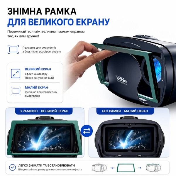 Фото - Очки виртуальной реальности VR Park VRG Pro+