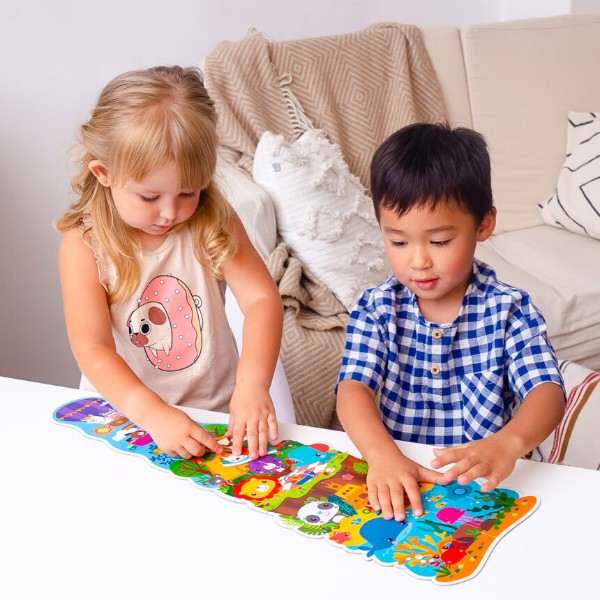 Фото - Пазли (3-4 роки) Vladi Toys Maxi Fisher-Price. Мої веселі друзі, укр. (VT1711-10)
