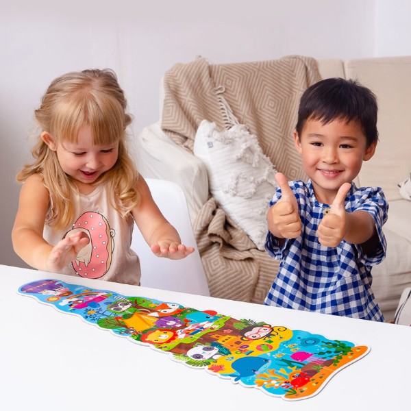 Фото - Пазли (3-4 роки) Vladi Toys Maxi Fisher-Price. Мої веселі друзі, укр. (VT1711-10)
