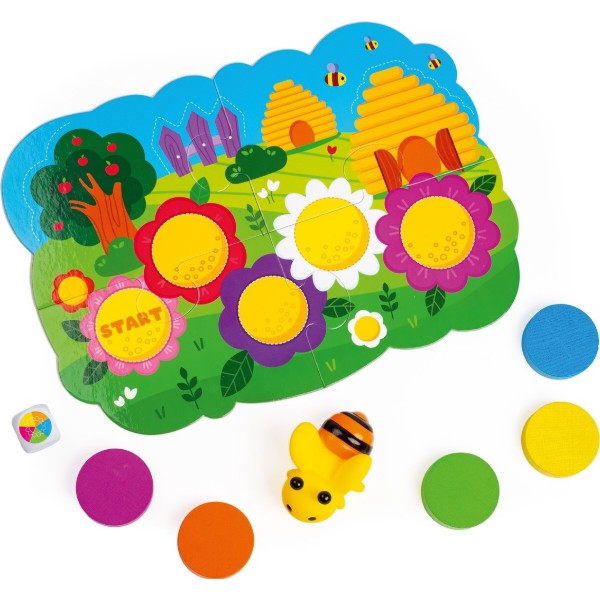 Фото - Настільна гра (3-4 роки) Vladi Toys "Бджілка Еммі" (укр) (VT2100-21)